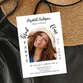 卒業パーティアーチフォトクラス2025 招待状