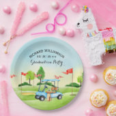 卒業パーティゴルフテーマ ペーパープレート (パーティー)