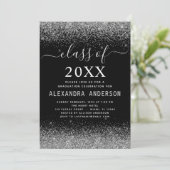 卒業パーティシルバーブラッククラス2024 招待状 (スタンド正面)