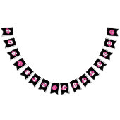 卒業パーティバンティンフラッグブバイカレッジ バンティングフラッグ (全)