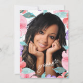 卒業パーティフォト招待状 招待状 (正面)