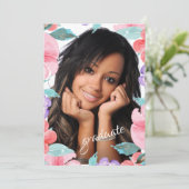 卒業パーティフォト招待状 招待状 (スタンド正面)