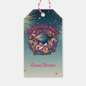 卒業パーティフローラパーティー ギフトタグ (正面)