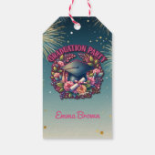 卒業パーティフローラパーティー ギフトタグ (裏面)