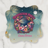 卒業パーティフローラパーティー フェイバータグ (裏面)