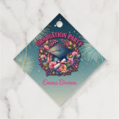 卒業パーティフローラパーティー フェイバータグ (裏面)