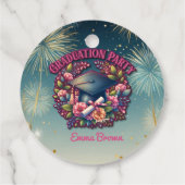 卒業パーティフローラパーティー フェイバータグ (裏面)