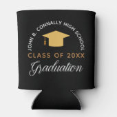 卒業パーティブラックカスタム金ゴールドクラス2022 缶クーラー (裏面)