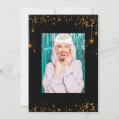 卒業パーティーおめでとう写真招待状 招待状 (裏面)