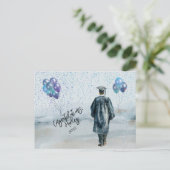 卒業パーティーおめでとう ポストカード (スタンド正面)