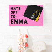 卒業パーティーおめでとう 横断幕 (インサイチュ)