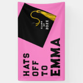 卒業パーティーおめでとう 横断幕 (縦)