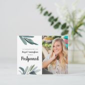 卒業パーティーが水の色の緑を延期 ポストカード (スタンド正面)