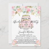 卒業パーティーによるドライブ仮想招待状 招待状 (正面)