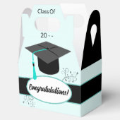 卒業パーティーのギフトボックス フェイバーボックス (オープン)