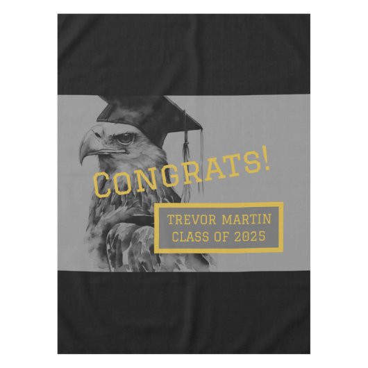 卒業パーティーのテーブルクロス | イーグル テーブルクロス (正面)