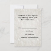 卒業パーティーのディプロマのカスタマイズ可能なRSVP返信 出欠カード (裏面)