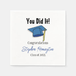 卒業パーティーのナプキンスやったな！ スタンダードカクテルナプキン