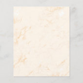 卒業パーティーのパンパバラ予算の招待 チラシ (裏面)