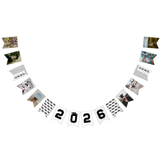 卒業パーティーの写真のバンティングフラグのクラス バンティングフラッグ (全)