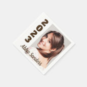 卒業パーティーの写真の背景色の選択 スタンダードカクテルナプキン (角)