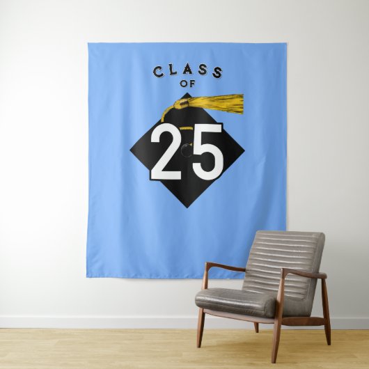 卒業パーティーの写真の背景 タペストリー (インサイチュ)