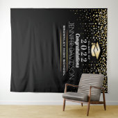 卒業パーティーの写真撮影用背景 タペストリー (インサイチュ(横))