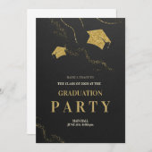 卒業パーティーの招待状 セーブザデート (正面/裏面)