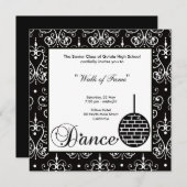 卒業パーティーの招待状 招待状 (正面/裏面)