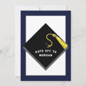 卒業パーティーの招待状 招待状 (正面)