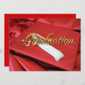 卒業パーティーの招待状 招待状 (正面/裏面)