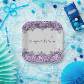 卒業パーティーの招待2024 ペーパープレート (パーティー)