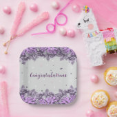 卒業パーティーの招待2024 ペーパープレート (パーティー)