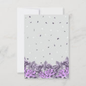 卒業パーティーの招待2024 招待状 (裏面)