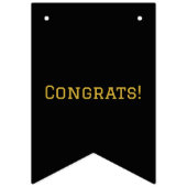 卒業パーティーの旗 バンティングフラッグ (第2の旗)