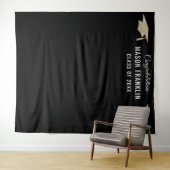 卒業パーティーの背景写真プロップ タペストリー (インサイチュ(横))