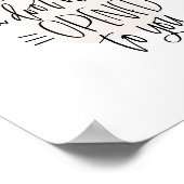 卒業パーティーの評論マタイ7:7聖書の聖句 ポスター (角)