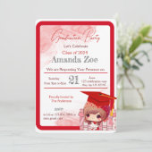 卒業パーティーへの招待/発表 招待状 (スタンド正面)