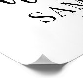 卒業パーティーへようこそ3フォトコラージホワイト ポスター (角)