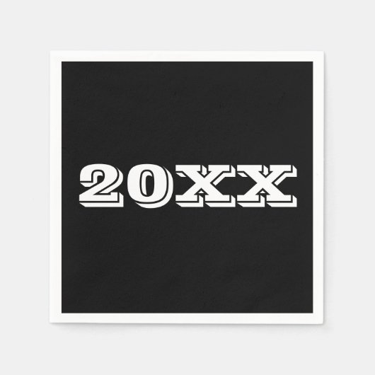 卒業パーティーアイディアナプキンス スタンダードカクテルナプキン (正面)