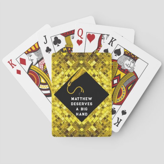 卒業パーティーアイディア トランプ (裏面)