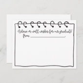 卒業パーティーアドバイスカード ポストカード (正面/裏面)