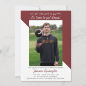 卒業パーティーオープンハウス2023フォトマルーン 招待状 (正面)