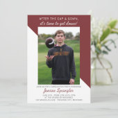 卒業パーティーオープンハウス2023フォトマルーン 招待状 (スタンド正面)