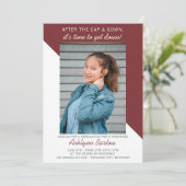 卒業パーティーオープンハウス2024フォトマルーン 招待状 (スタンド正面)