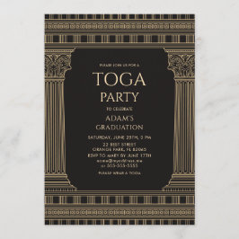 卒業パーティーカスタムとCOLORS Temple 招待状