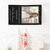 卒業パーティーカスタムフォトお祝い 横断幕 (インサイチュ)