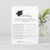 卒業パーティーゲームカードの詳細 招待状 (スタンド正面)