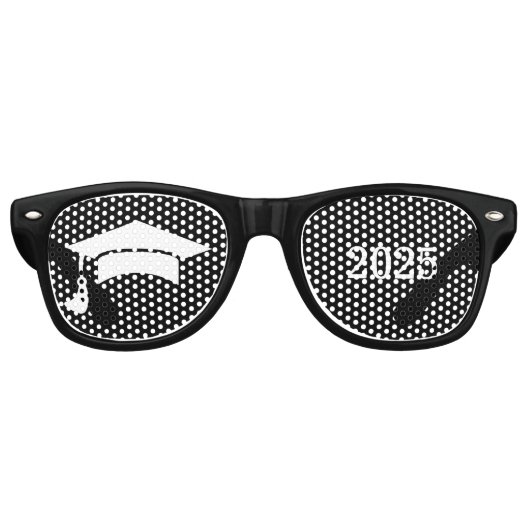 卒業パーティーシェードレトロサングラス レトロサングラス (正面)