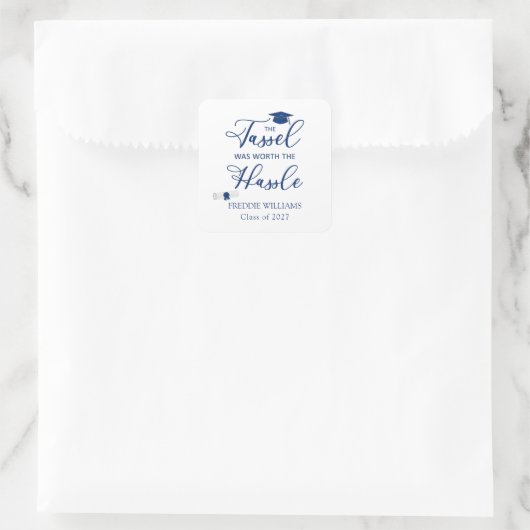 卒業パーティータッセルは面倒なことになった スクエアシール (バッグ)